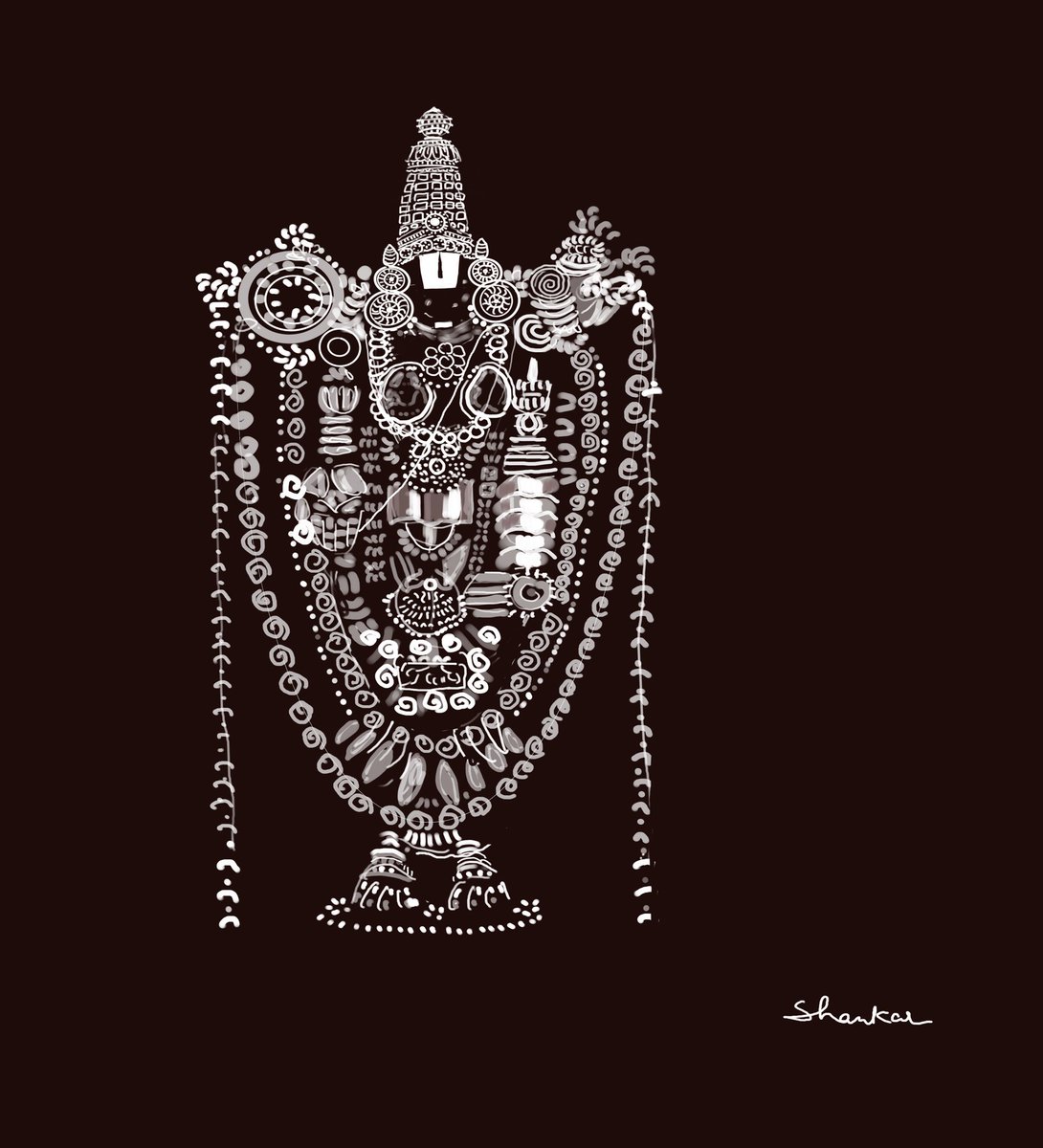 shanzsar's tweet photo. #art @TTDevasthanams https://t.co/riAL5w5Tj6
