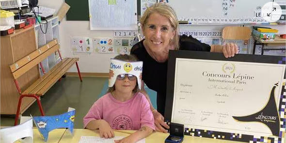 Cette prof invente un casque qui aide les élèves à mieux se concentrer en classe. La captibulle a reçu une médaille d’argent au concours Lépine 2024 ouest-france.fr/economie/entre…