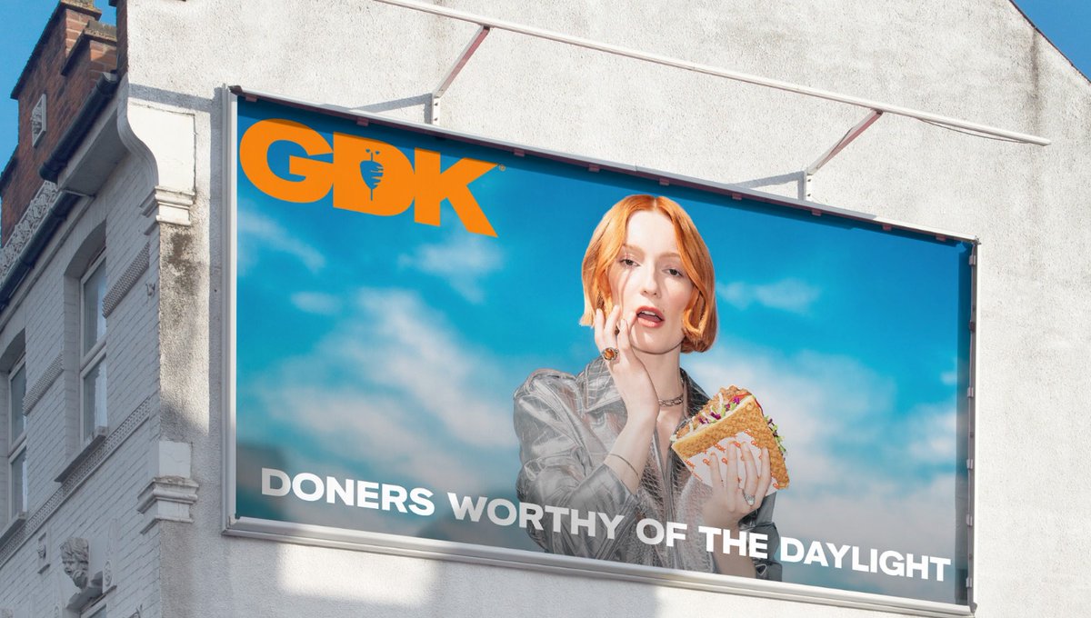 LuckyGenerals's tweet image. It's time to bring doner kebabs out of the shadows.
For too long, they've been confined to the 3am stumble home after a big night.
But GDK kebabs are so good that they are worthy of the daylight.
Gobble up our campaign for one of the fastest growing QSR brands, @GermanDoner_UK