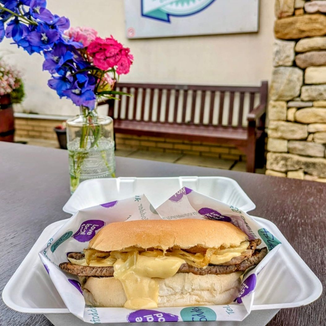 Wondering where to get a delicious midweek lunch? This week’s Fodder on the Hoof special is a Steak Sandwich with Onions and Dijon Mustard Mayo. Available from the Airstream Monday to Friday between 12pm-3pm £8.