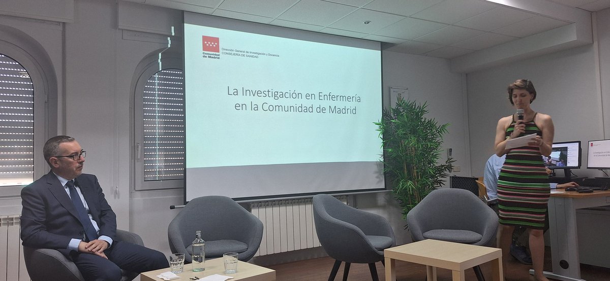 Reflexionando sobre la investigación enfermera en la Comunidad de Madrid, en Jornada   BPSO del H de Guadarrama <a href="/BPSOspain/">BPSO</a> <a href="/Investenisciii/">Investén-isciii</a> <a href="/DorisGrinspun/">Dr. Doris Grinspun 🇨🇦 RN, PhD, FAAN, O.ONT</a> <a href="/bpsosancarlos/">BPSOSanCarlos-Madrid</a>