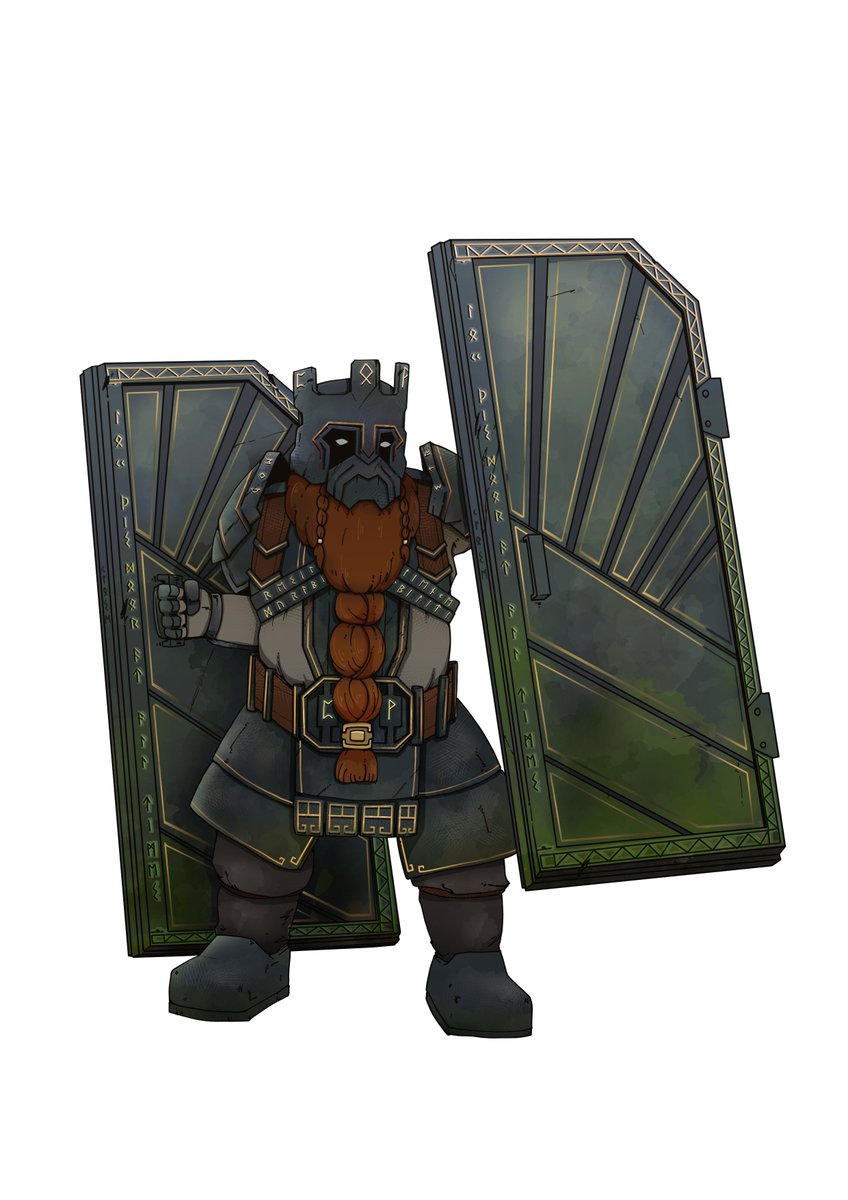 Artwork for the Bulwark variant job (Warden), coming in the BEACON supplement book, Prismaxia!
Artwork by <a href="/cosmixian/">Cosmixian</a>