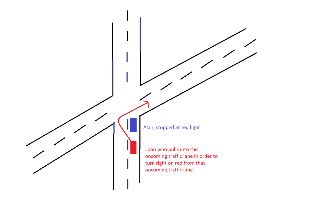 AlanMCole's tweet image. I had people defend this maneuver when I complained about it.