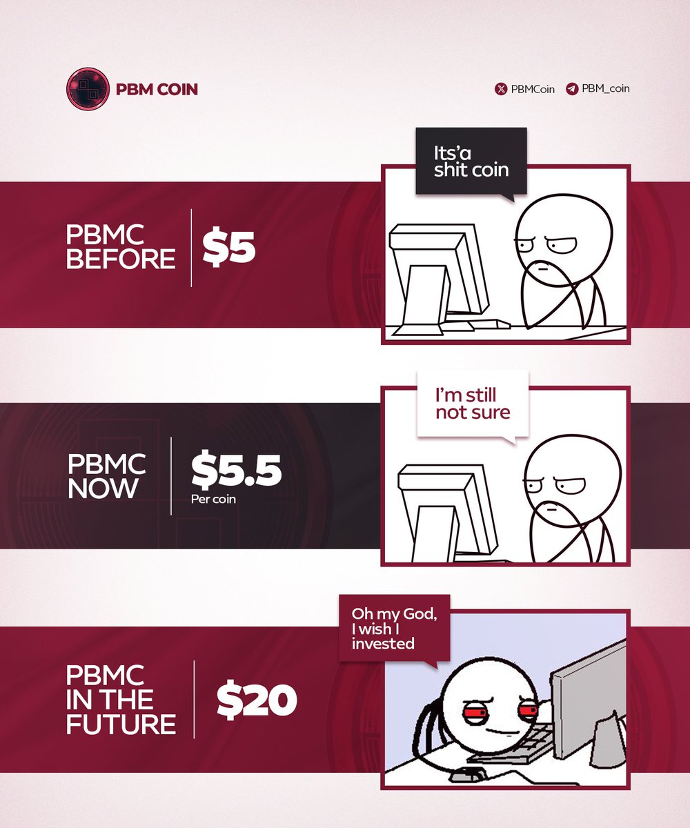 PBMCoin's tweet photo. "Don't miss the cryptocurrency express! 

 Join the PBM Coin train today and start trading your favorite coins on the PBMC Trading platform.

  Sign up now and take control of your financial future! 💰"

#crypto https://t.co/TyN2BnaCAi