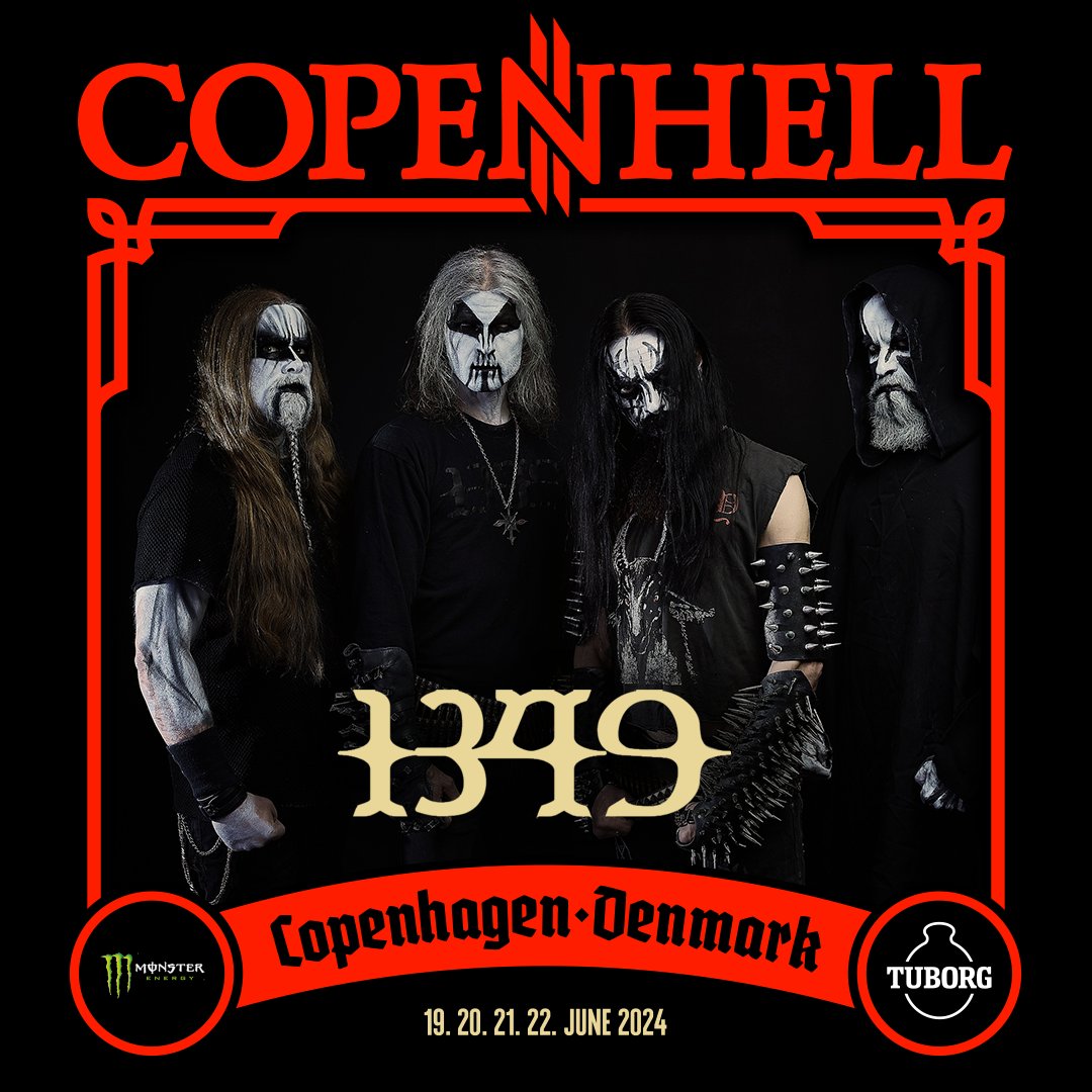1349official's tweet image. REMINDER: @1349official will bring AURAL HELLFIRE to @copenhell THIS WEDNESDAY, June 19th, at 23:00 on the Pandæmonium Stage.

Tickets: ticketmaster.dk/feature/copenh…

DO NOT MISS IT.

Photo by Dmitry Valberg.

#auralhellfire #legion1349 #copenhell #doomstarbookings  #pandæmoniumstage