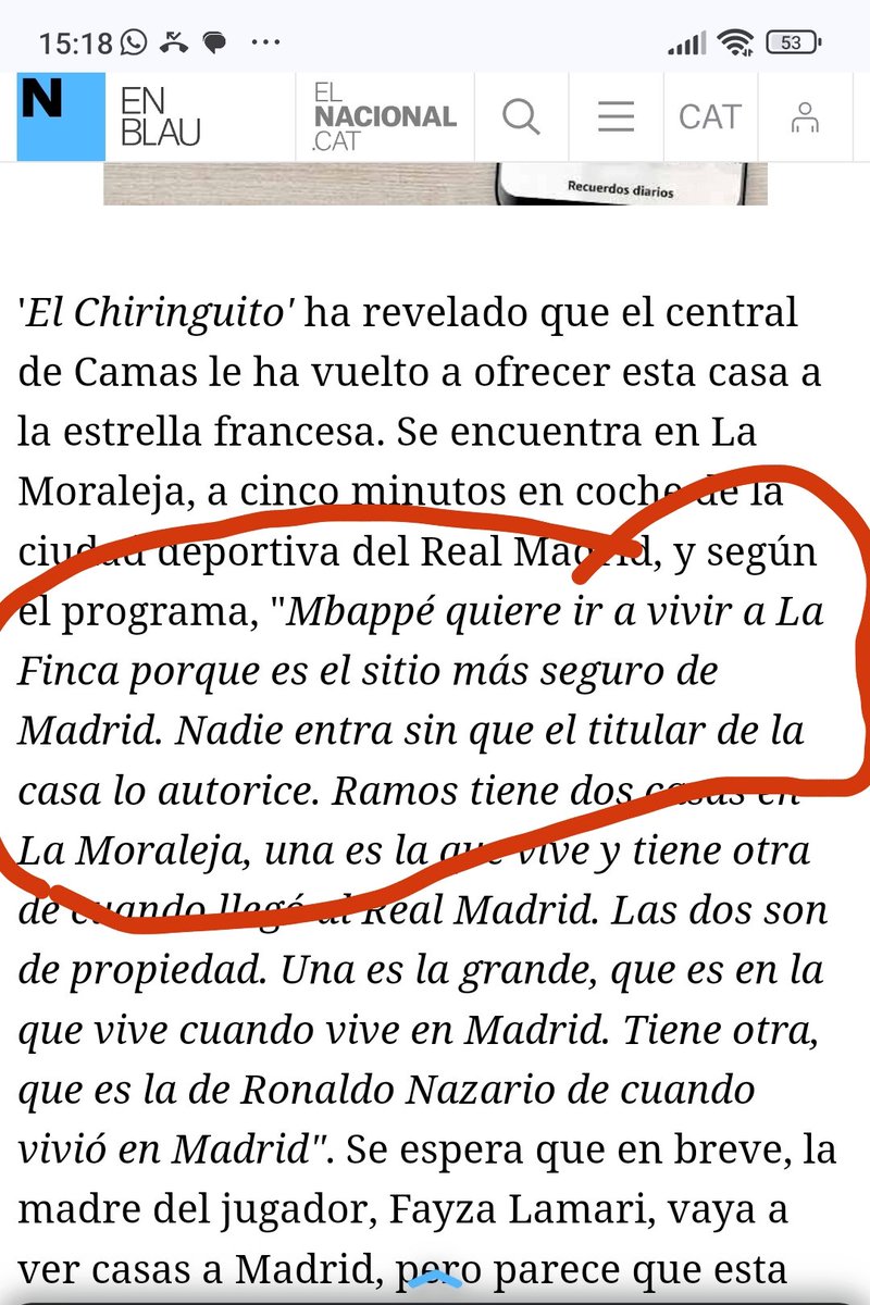 Mbappe defiende para su barrio las políticas de <a href="/vox_es/">VOX 🇪🇸</a>. Para los barrios obreros ya no, ahí que se jodan.