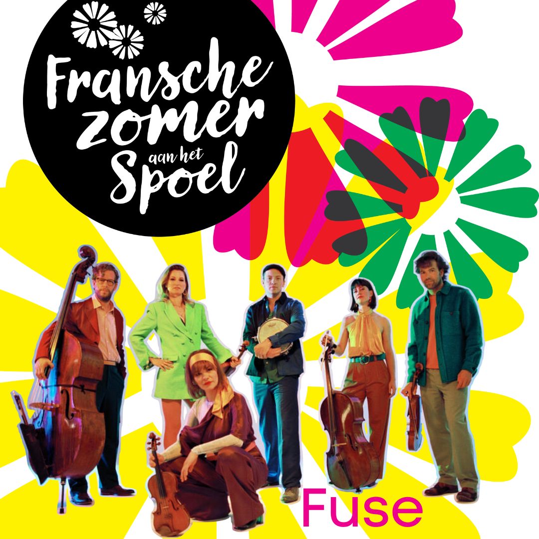5 juli Fuse bij Fransche Zomer ah Spoel. I.s.m. @degelderlandfabriek, @werkaanhetspoel en @caatjeaandelek presenteren wij een muzikaal avontuur met een mix van klassiek en jazz in het  Amfitheater (buiten) theaterdefranscheschool.nl/fzahs | Onlangs op tv: youtu.be/R4-N0kL0ntM?si… #FUSE