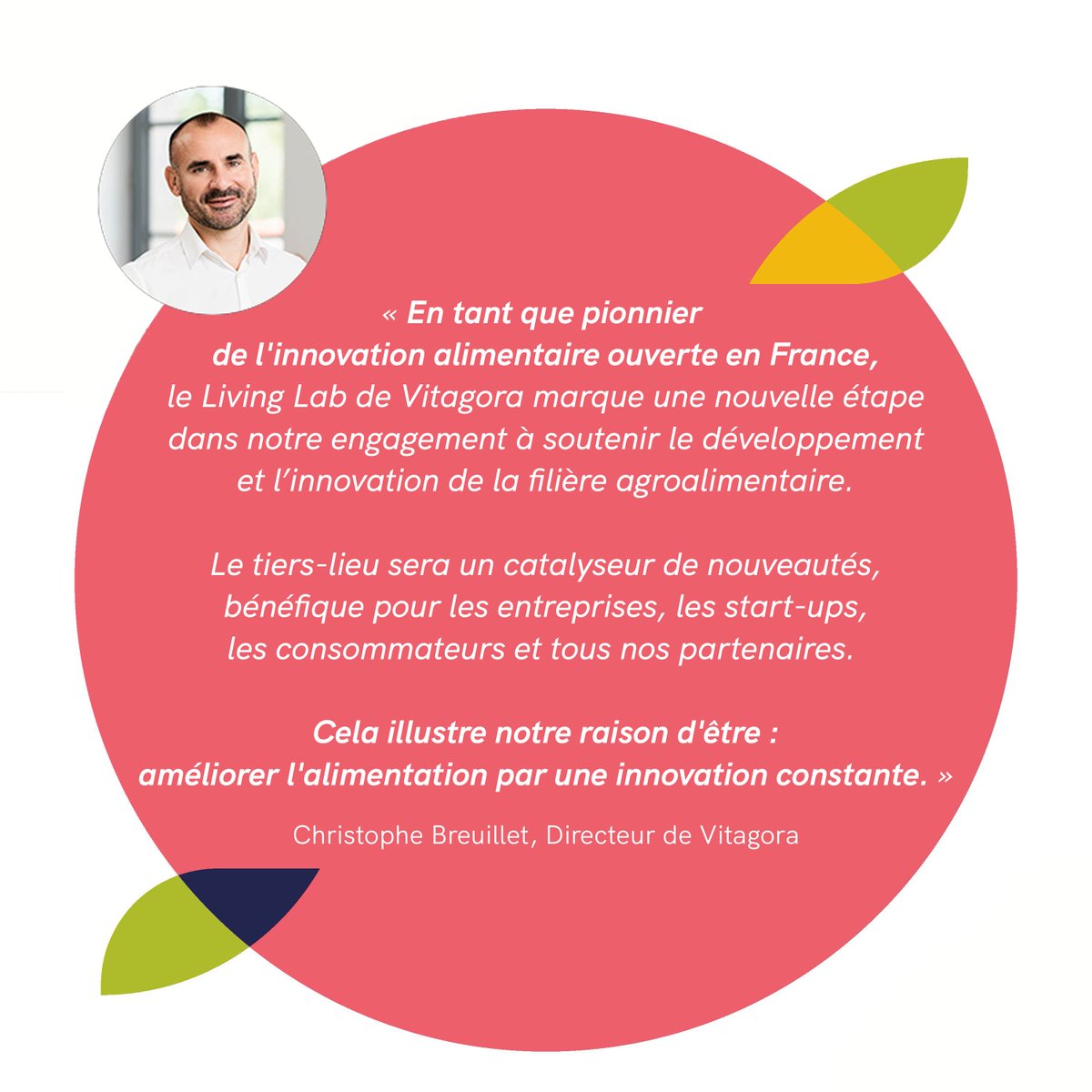 [INAUGURATION] J-1 Avant l'inauguration du Living Lab, tiers-lieu de l’alimentation dédié à l'innovation ouverte ! Nous sommes impatients de vous accueillir demain ! ✂️🎉

Lire le communiqué de presse ➡️ vitagora.com/vitagora/actus…