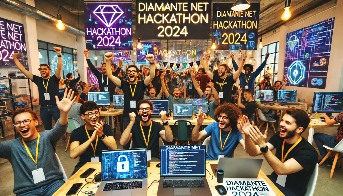Sarang_eth's tweet image. 🎉 Witness the magic at Diamante Net Hackathon 2024! Developers are pushing boundaries, innovating, and making tech history. The excitement is real! Who&apos;s ready to join the revolution? 🚀 

#DiamanteNetHackathon2024 #TechRevolution #CodeToSuccess