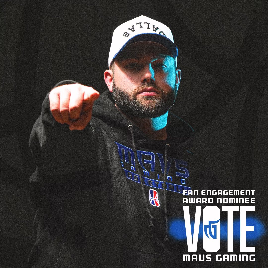 Make sure you VOTE #MavsGG for this year’s Fan Engagement Award!

 🔗: bit.ly/3Vzt6t7
*Vote after selecting MVP candidate