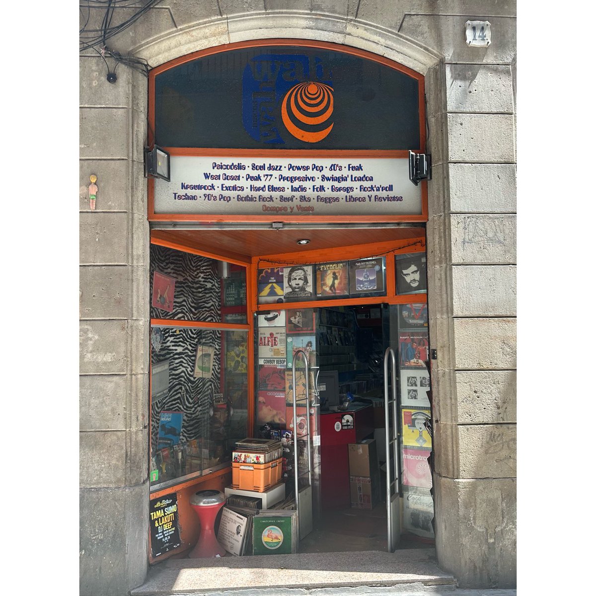 Pospo's tweet image. Diggin’ Barcelona…again pt.2
#wahwahrecords #diggin #vinyl
#records #barcelona