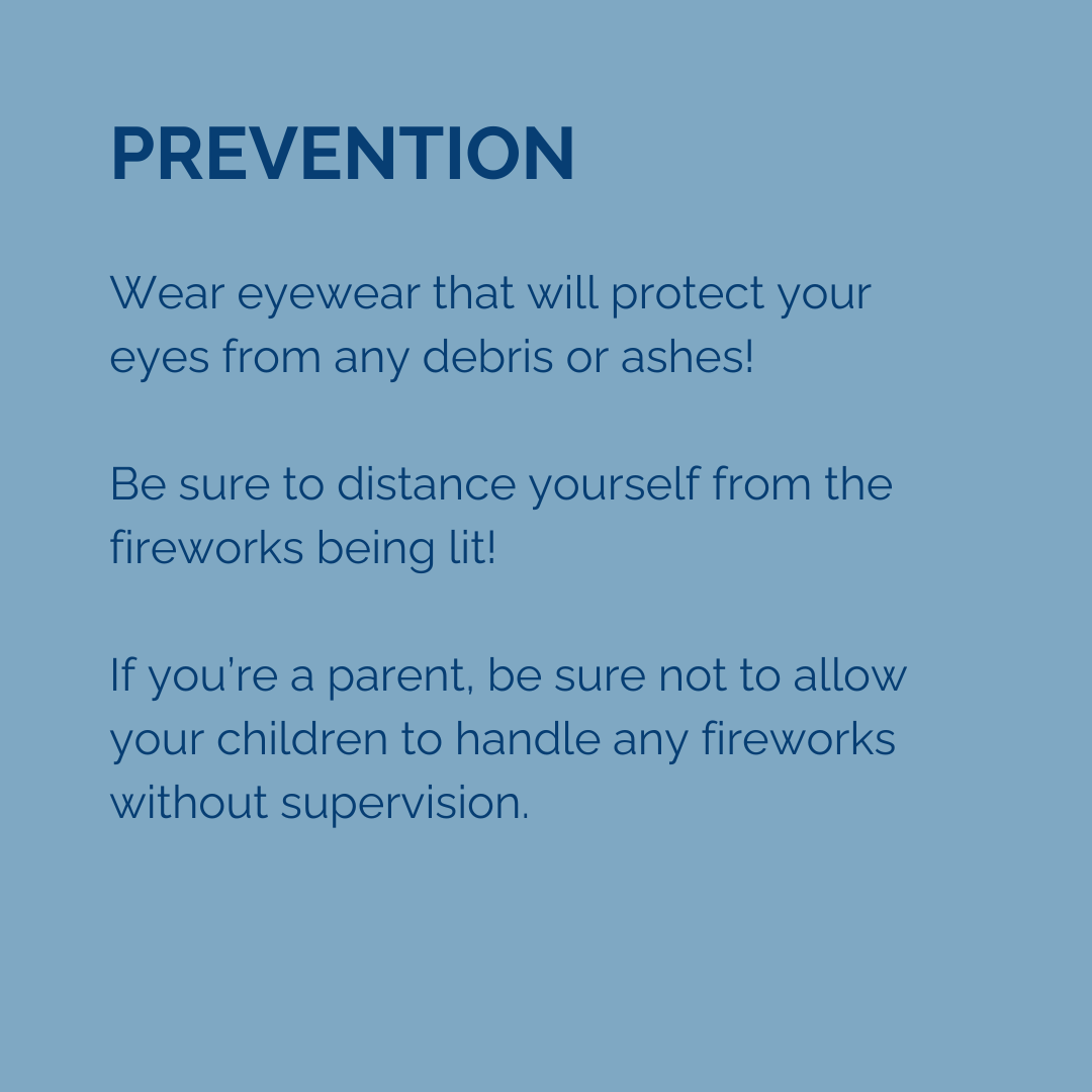 ChuVisionInst's tweet image. This month is Fireworks Eye Safety Month! Fireworks can be harmful to your eyes, so it's important you understand the appropriate safety measures that should be taken in order to protect your eyes!

#fireworkeyesafety #fireworks #protectyoureyes #eyes #minneapolis #twincities