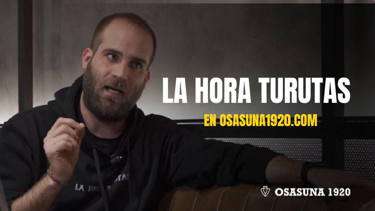 📽️youtube.com/watch?v=ftATe1…

👉Javier Turumbay (𝙇𝙖 𝙃𝙤𝙧𝙖 𝙏𝙪𝙧𝙪𝙩𝙖𝙨 <a href="/lahoraturutas/">La Hora Turutas</a>) fue el único canal que entrevistó a Jagoba Arrasate antes de firmar por el RCD Mallorca.

Hoy, compartimos la conversación que mantuvimos con él en marzo, donde nos contó los inicios de su