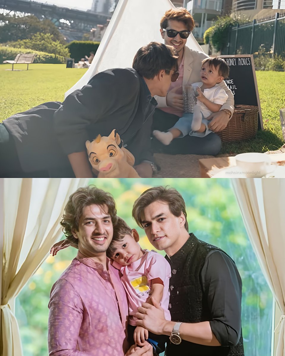 Then and Now ❤️🫶🏻

<a href="/sajjad_khan17/">Sajjad Khan</a> 
#MohsinKhan #MoMinions
