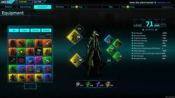 PPX_Playnosis's tweet image. As Eiris, the last of a special kind of psycho-doctor, you dive into these minds to heal them, rewrite memories, or even erase them!
Craft your skills among millions of combinations, explore twisted mindscape, and don't screw up – or the whole damn world gets messed up too!
#TRPG