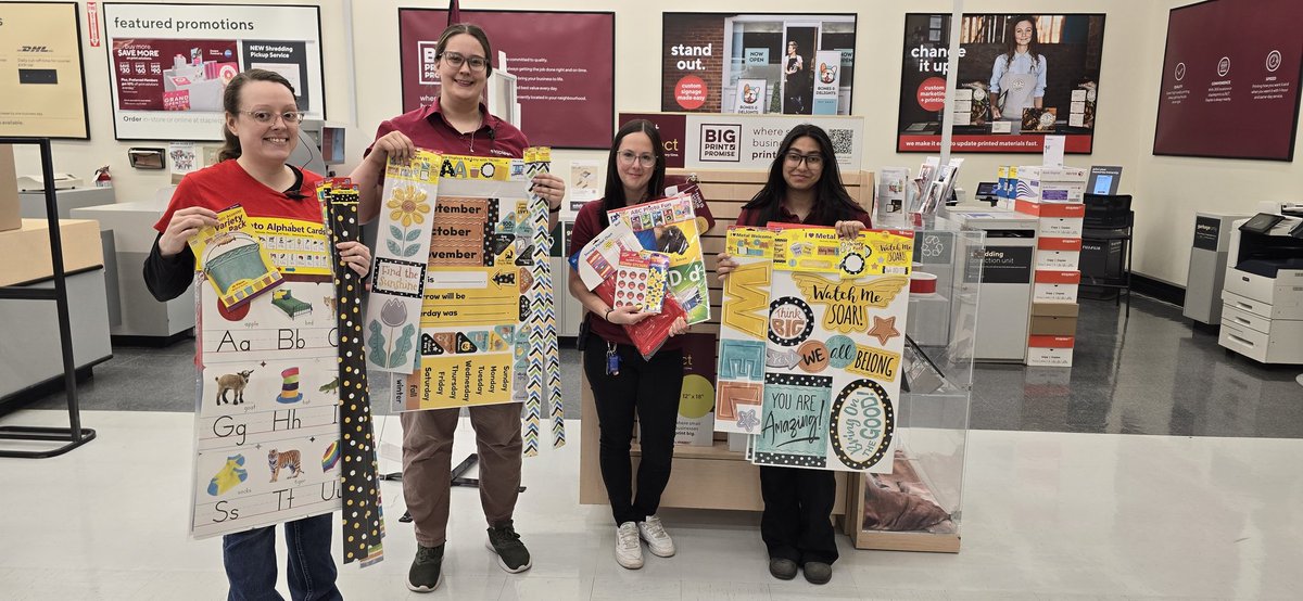 Damper05's tweet photo. Calling all TEACHERS 🍎
#nlsd #teacher 
Staples has Teacher Classroom gear on 25% Only until close June 18th !!! ..drop into Staples Corner brook and suit up your classroom

#nlschools #classroom https://t.co/QMPAtQ5MQo