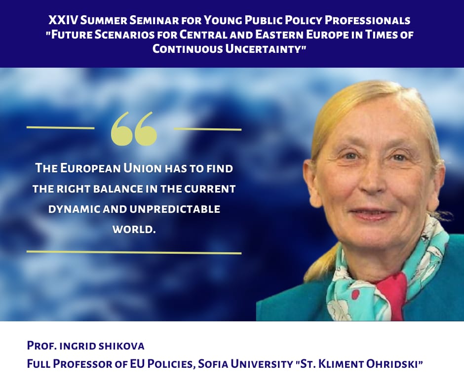 epi_bg's tweet photo. 📢 EPI kick started its 24th Summer Seminar 'Future Scenarios for Central and Eastern Europe in Times of Continuous Uncertainty' with powerful messages from #IngridShikova

The 2024 forum is made possible with the support of @ECinBulgaria, @HSSde, @CEI_Secretariat &amp; @AustriainBG https://t.co/cIhRuI5XyZ