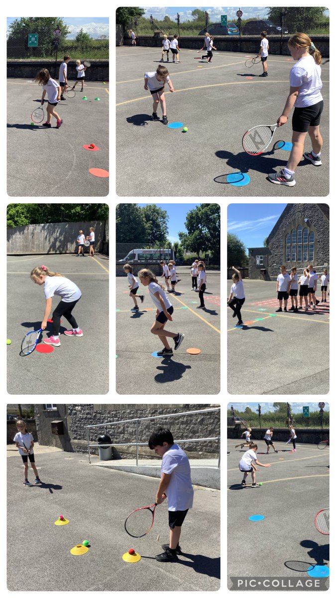Monday = tennis skills in the sun 🌞again! ⁦<a href="/StAnnes_EHS/">Emma Hardy Smith @ St.Anne’s</a>⁩ ⁦<a href="/GWilliamsSACA/">Miss Williams</a>⁩