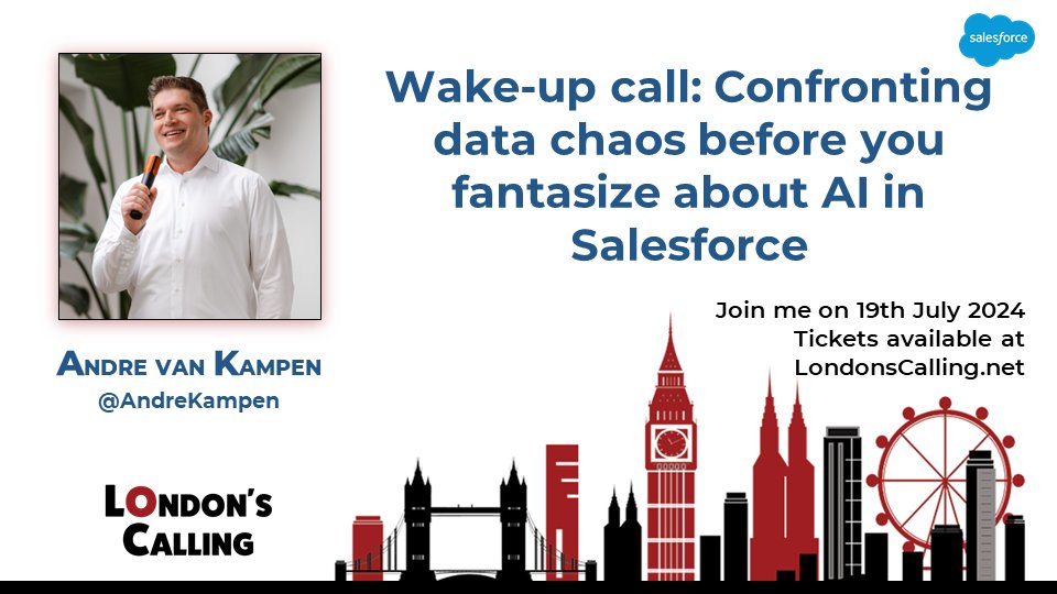 <a href="/LDNsCall/">Londons Calling</a>  is in a few weeks, and I'll be there to teach you how to build a solid data quality foundation before going on an AI-powered Salesforce adventure. 💡 

And #Havocara the data chaos monster, will also make an appearance!

See you in London 😁 
#LC24