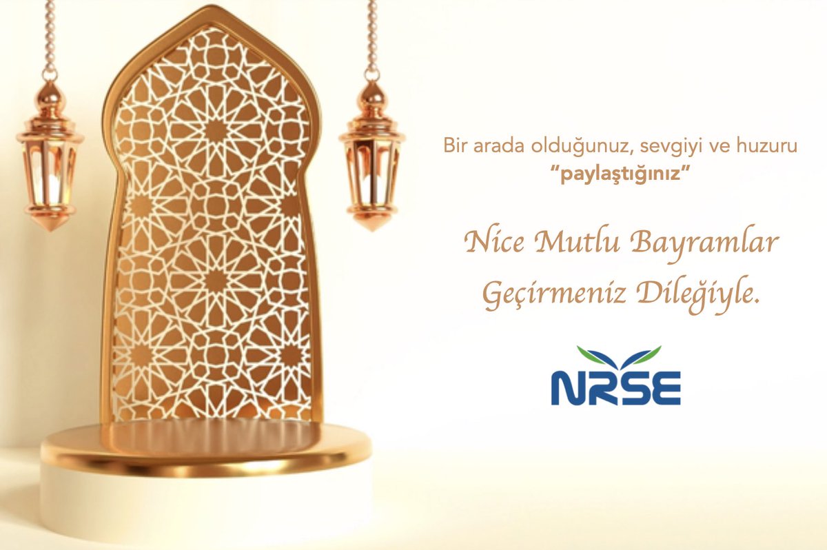 nrsegida's tweet photo. Bir arada olduğunuz, sevgiyi ve huzuru paylaştığınız nice mutlu bayramlar geçirmeniz dileğiyle. https://t.co/hrxDIS7Ie9