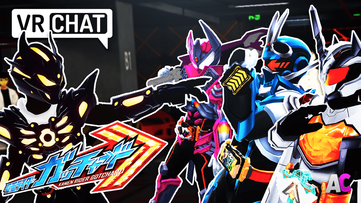 AceCronosz's tweet photo. New Video Is Up : Gotchard Riders VS Kamen Rider Dread
#KamenRider #VRChat https://t.co/4Q8xvUX5ge