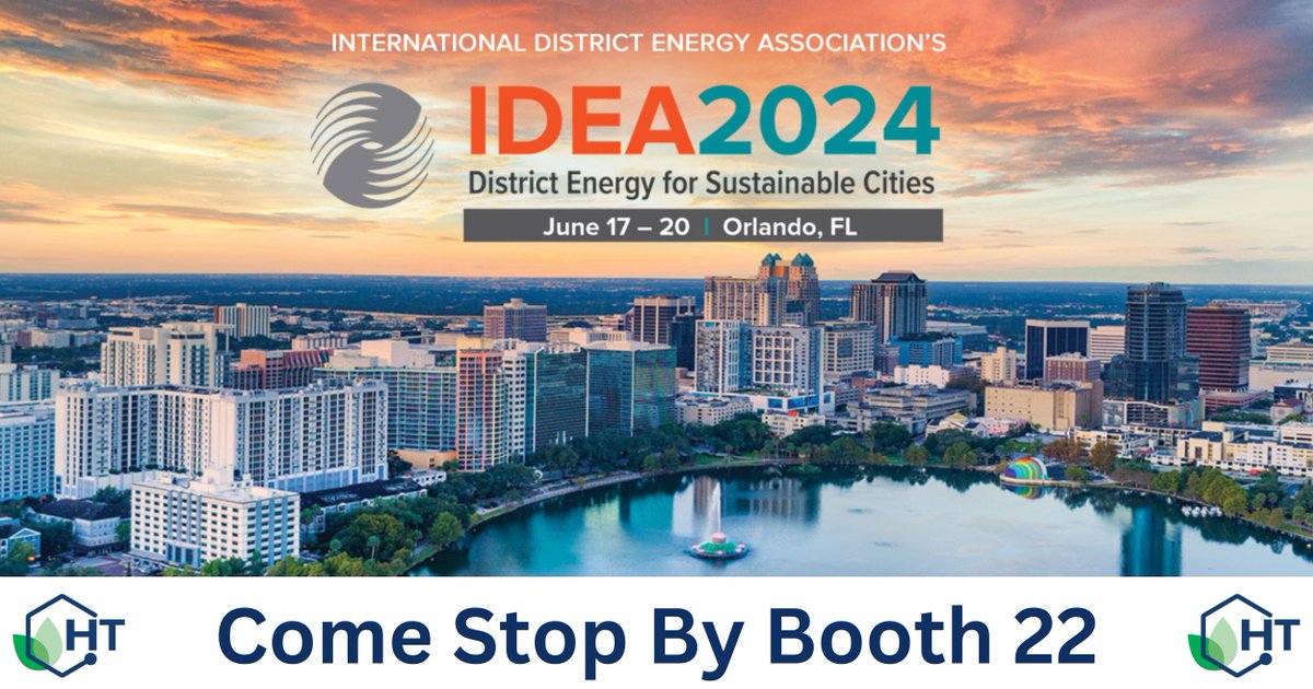 Come visit us at Booth 22 at IDEA2024 this week in Orlando. We are excited to speak with district energy professionals and discuss how Hudson can help!

#DistrictEnergy2024 #HDSN #IDEA2024 #ReclaimingTheFutureTogether