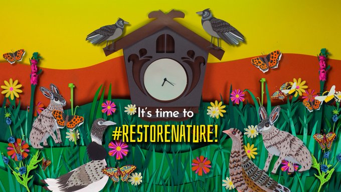 Eindelijk! De #Natuurherstelwet is definitief aangenomen. Nu kunnen we aan de slag om onze ecosystemen te herstellen. Goed nieuws voor  mensen, leefomgeving, voedselzekerheid én natuur! @Natuurmonument <a href="/vogelnieuws/">Vogelbescherming NL</a> <a href="/wwfnederland/">Wereld Natuur Fonds</a>  <a href="/LandschappenNL/">LandschappenNL</a>