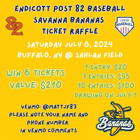 Endicott Post 82 Baseball tweet media