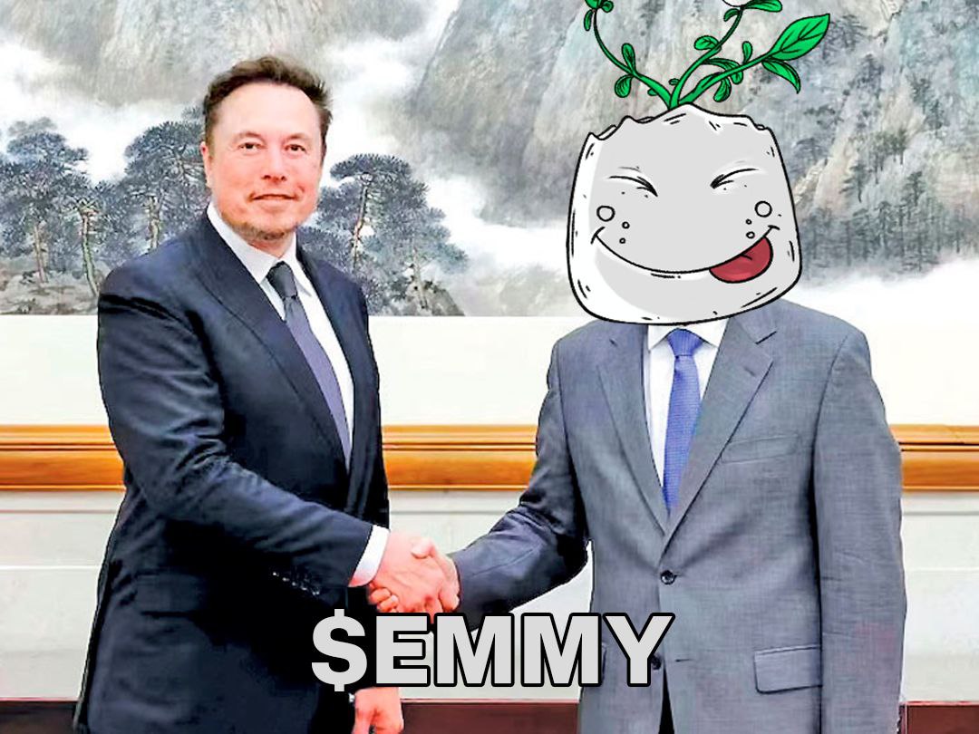 <a href="/mrpunkdoteth/">Mrpunk.eth</a> GM <a href="/mrpunkdoteth/">Mrpunk.eth</a>

You need to check out <a href="/emmyonsol/">$EMMY | The Based Plant</a> on solana fam

It's fuckin <a href="/MagicEden/">Magic Eden 🪄</a>'s mascot and best memecoin around 

Had partnerships and so many surprises for Hodlers already from top tier projects on solana

Ticker is $EMMY

8Qrc2pf9p24NyJVG1FagnqJXwKw6h5L5McxnMfJoUxev