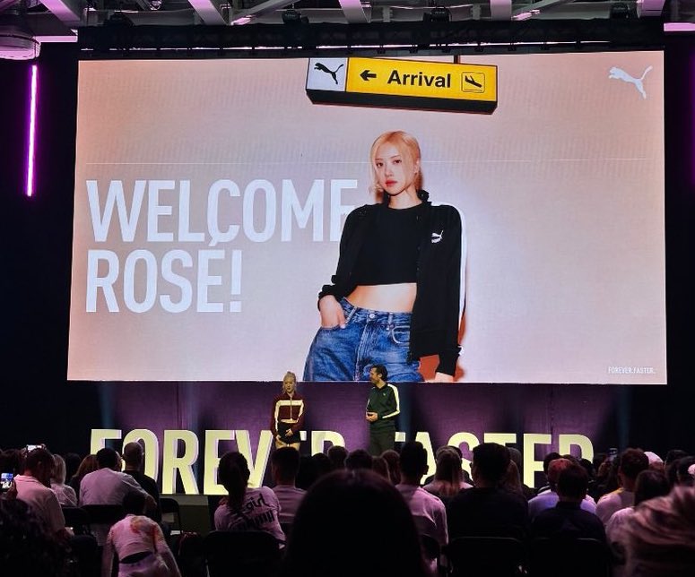 📸 PUMA event in Germany! 

ROSÉ FOR PUMA #PUMAxROSÉ