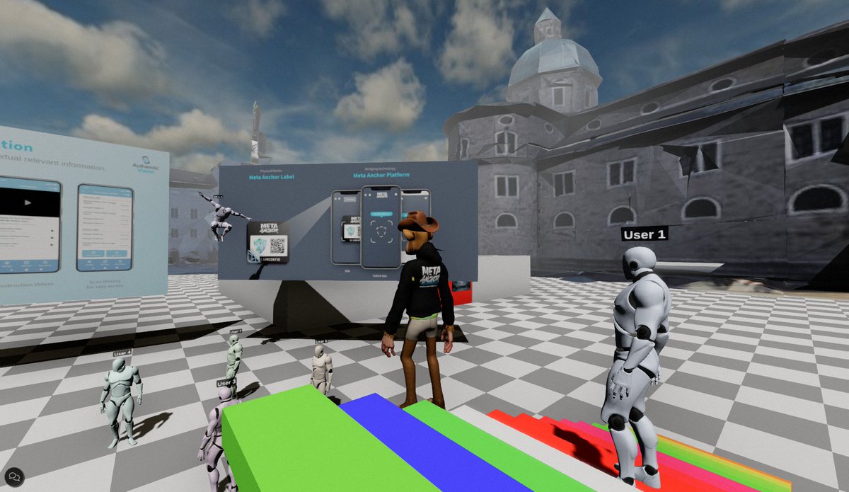 I'll be speaking about #DigitalSoul – Gamification, #DPP and #TruePhygitals at Vienna Blockchain Week.
As a special, we'll hop live into a Metaverse version of Salzburg to host my slides - who needs PowerPoint if there's #mml by <a href="/MSquared_io/">MSquared (M²)</a> ;)