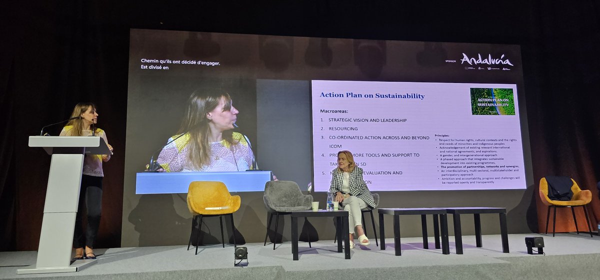 Introducing #ICOMSustain <a href="/IcomOfficiel/">International Council of Museums (ICOM)</a> committee &amp; their action plan in <a href="/IcomEsp/">ICOMEsp</a> conference #Museums #tourism &amp; #innovation towards a sustainable future in
<a href="/cmmalagafair/">CMMálaga</a> with <a href="/michelarota/">Michela Rota</a> <a href="/icom_italia/">ICOM Italia</a>. #CMMalaga #sustainability