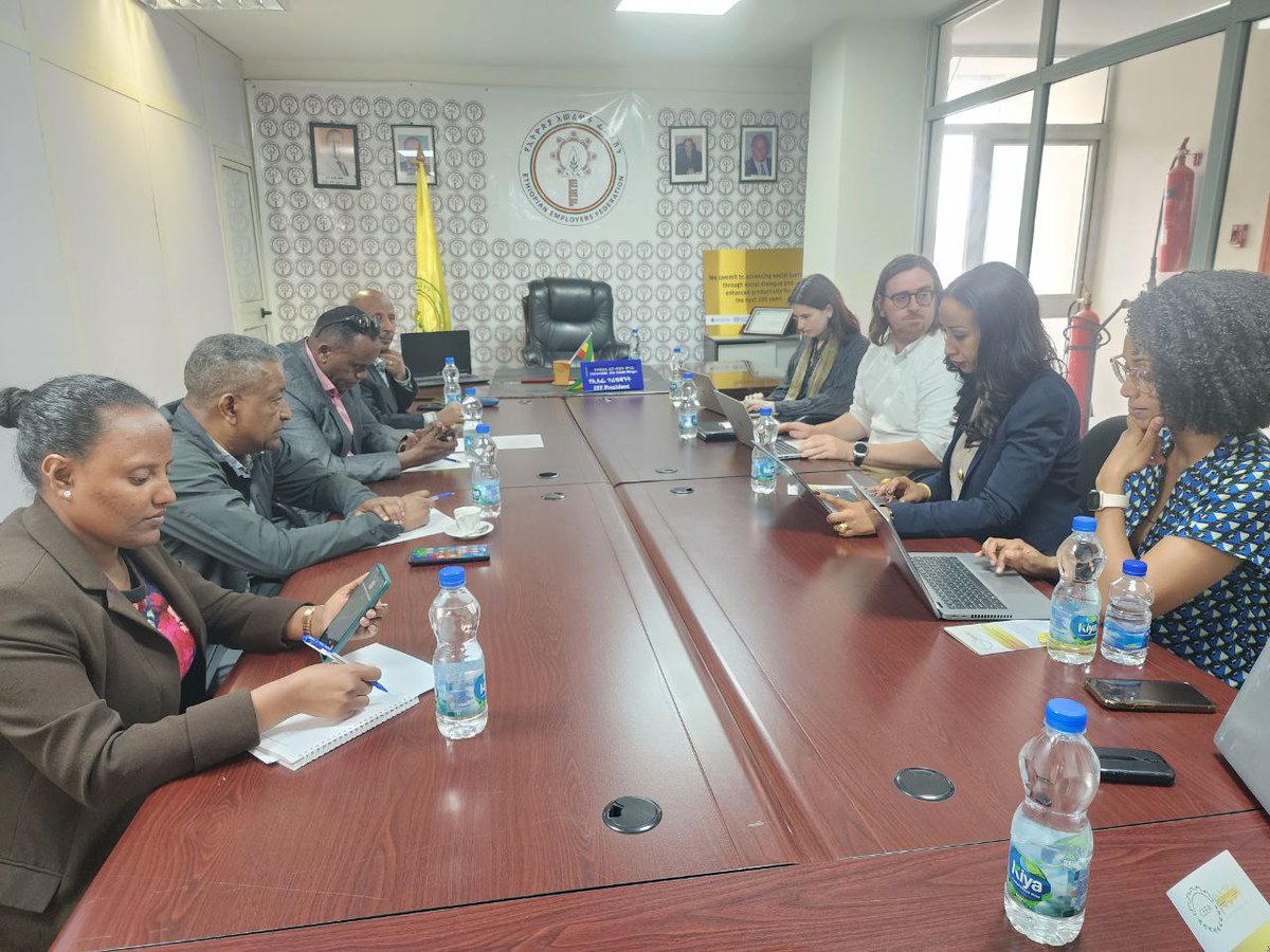 EHoALabourMig's tweet image. The @FCDOGovUK representatives met with the #CEEA management to discuss their role in supporting returning migrants and fostering a strong employer voice in labour relations. The discussion included Skills Development, Advocacy, and Social Dialogue.