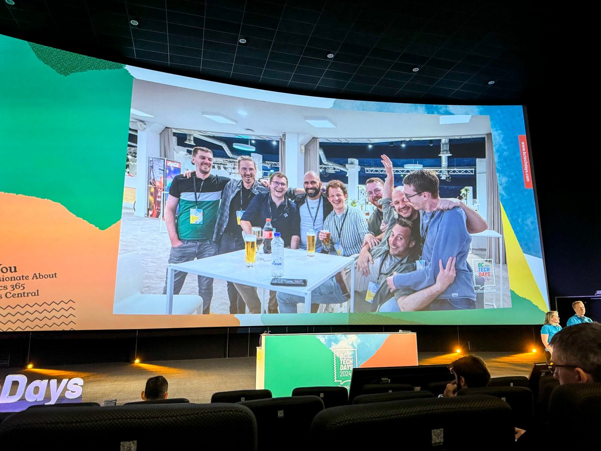 Twee dagen vol technische sessies, innovatieve ideeën en waardevolle connecties met de top van de industrie op de BC TechDays! 🔝

#BCTechDays2024 #MicrosoftDynamics #BusinessCentral #Innovatie #TechConferentie