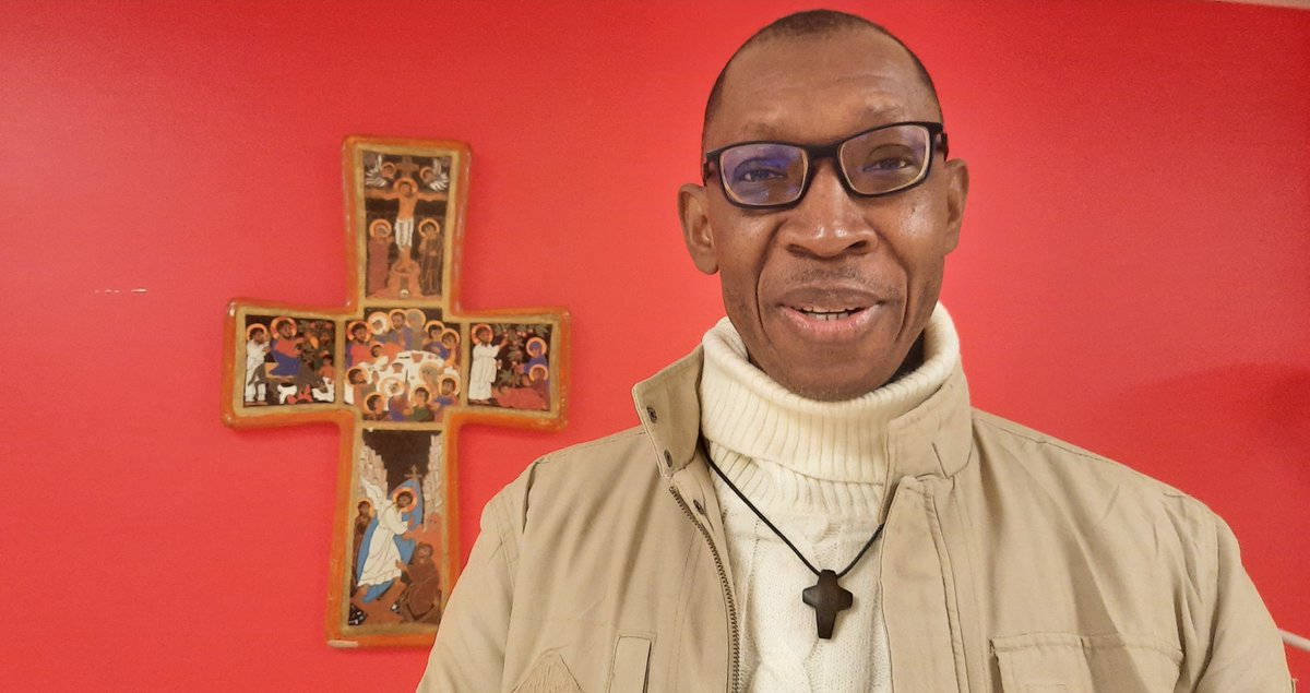 Oikoumene's tweet photo. “Our world today is suffering more from a lack of love than from a lack of means!”, says Ezéchiel Hébié from the #CheminNeuf community in Burkina Faso, looking back on the Week of Prayer for Christian Unity, recently celebrated in southern hemisphere: https://t.co/V2SByTowa0 https://t.co/75E8uozSGw