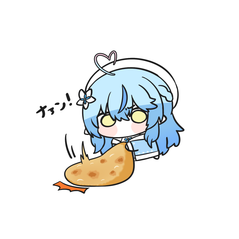 雪花ラミィ ,雪花ラミィ(通常) 「ナァン! #LamyArt 」|トゥーミのイラスト
