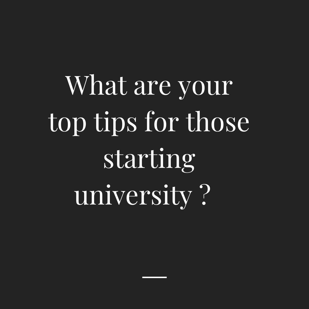 Off to speak to sixth formers tomorrow about going to university. What would be your top tips for me to share ! #chaplainslife #cathedralsgroup #cccu @CCCUStudents