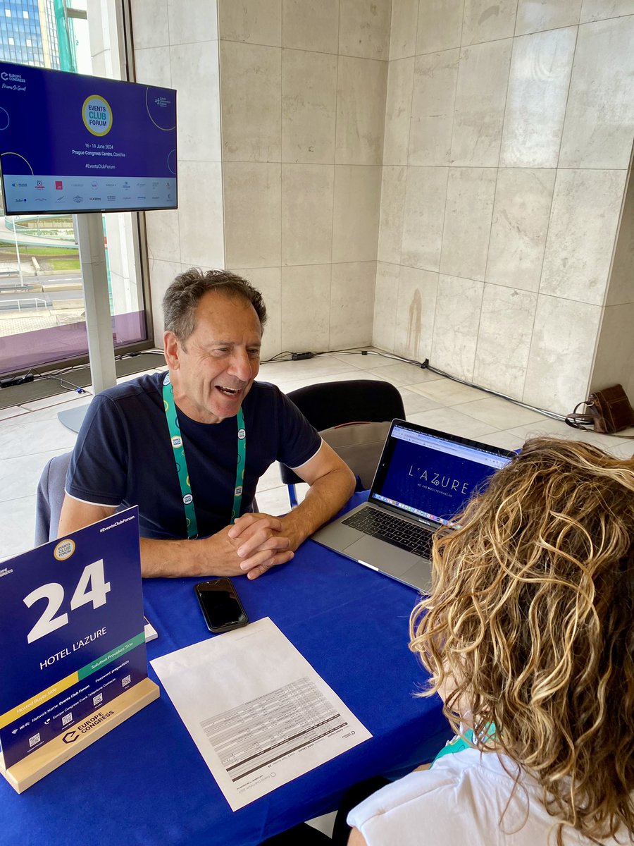 LloretCB's tweet image. Attending the #EventsClubForum @EuropeCongress in Praga with our partner @lazurehotel 🙌😍
2 days of very interesting B2B meeting with international associations and event organisers 🔝

#eventsprof #lloretcb #mylloret