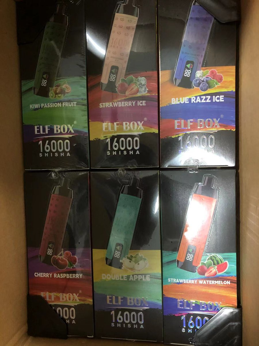 elf box shisha 16000 puffs, mouth-to-lung mode