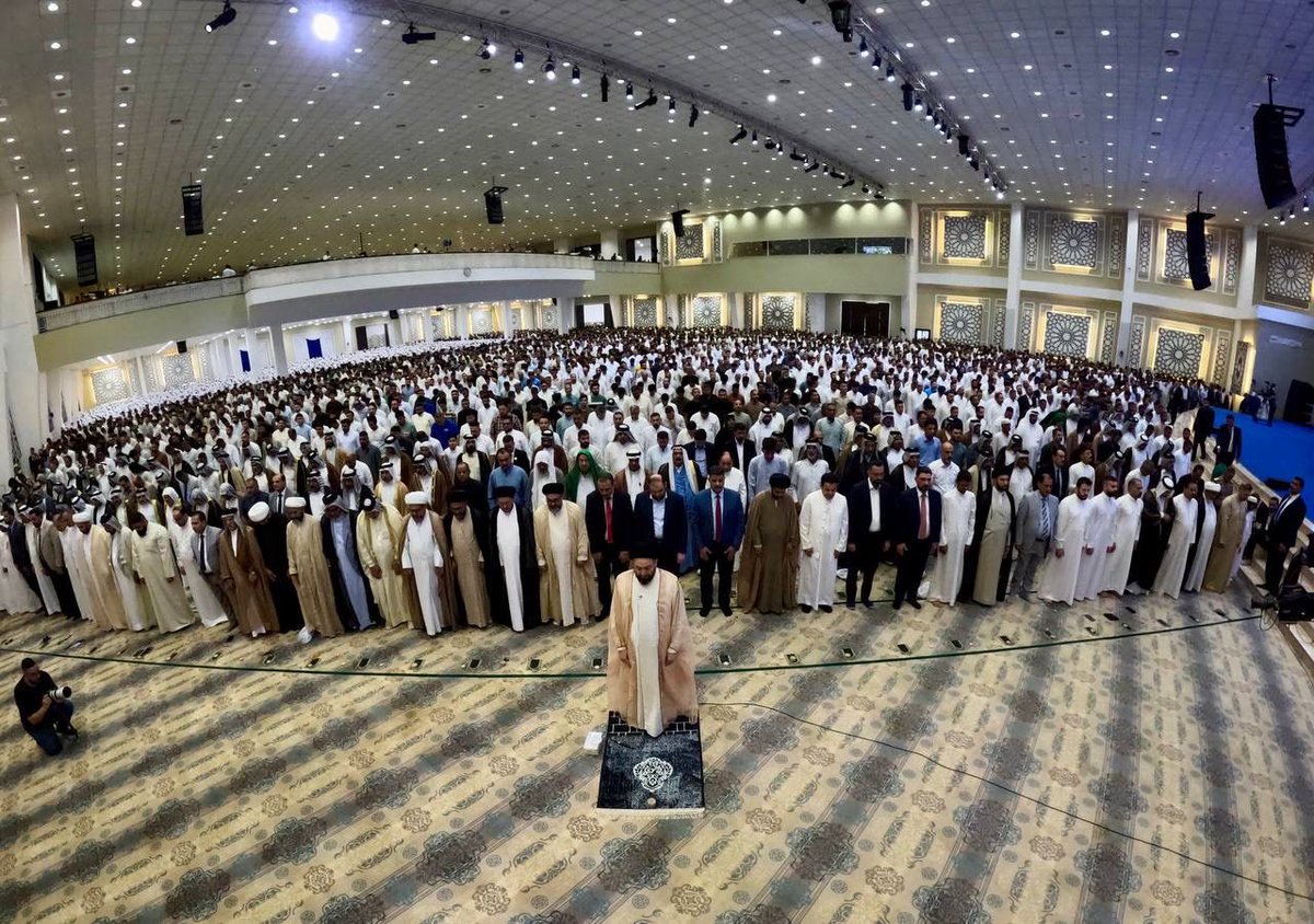 #صلاة_العيد_بإمامة_الحكيم