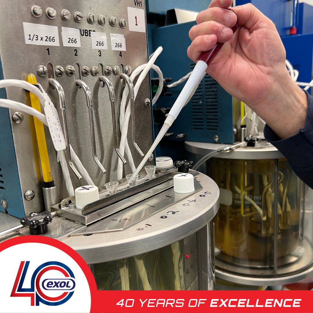 We are committed to total quality management 🙌

This includes comprehensive quality checks &amp; laboratory inspections to ensure conformity against agreed specifications.

Choose Exol for excellence.

Read more here: exol-lubricants.com

#ExolLubricants #QualityManagement