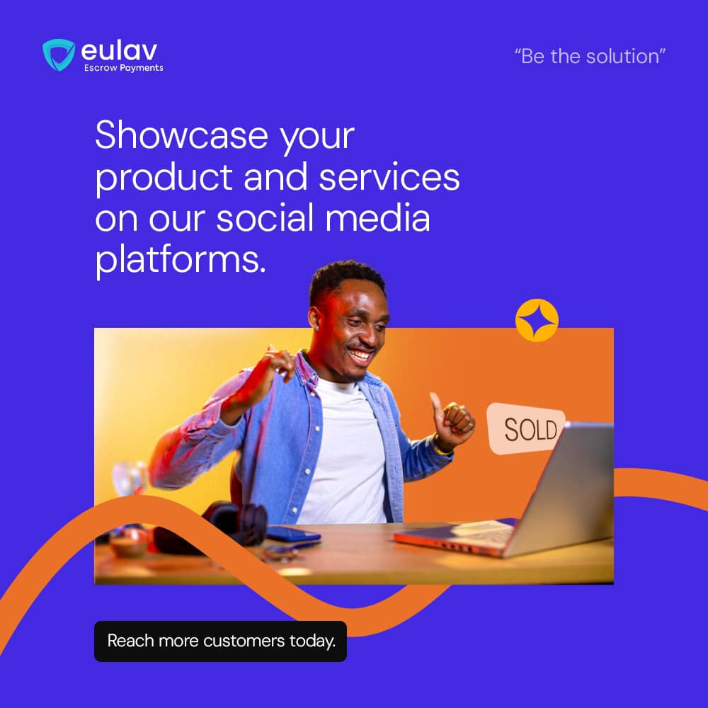eulav_io's tweet photo. List your products with ease and reach eager customers daily. As a buyer, shop confidently knowing your payment is secured until you're fully satisfied. 

Eulav has created a platform for buying and selling, powered by our trusted escrow service.

Eulav makes transactions smooth, safe and simple for everyone. 

Register now with the link below to get started!

https://t.co/p2yP5iPhoV

#escrowservices #onlinevendors #smallbusinessowners #safetransactions #securetransactions #seamlesstransactions