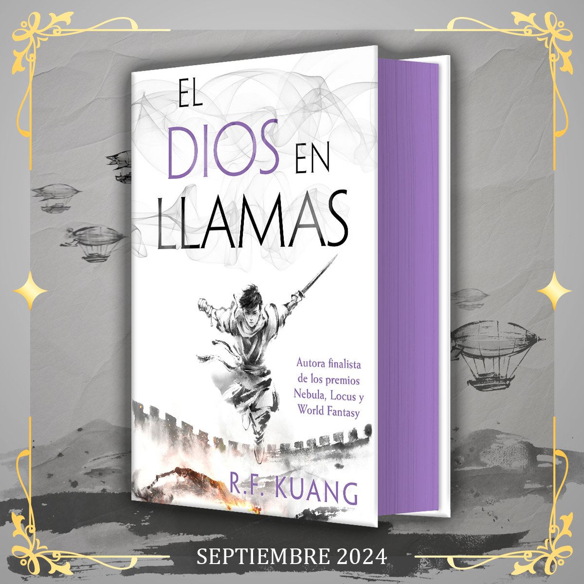📢¡ATENCIÓN #NovedadesHidra! 📚

¡Completamos la increíble trilogía de #LaGuerraDeLaAmapola de <a href="/kuangrf/">Rebecca F. Kuang</a> con la publicación de "El dios en llamas"!

Lanzamiento el 2 de septiembre.

Traducción de Patricia Henríquez ✍️

👉editorialhidra.com/libro/el-dios-…