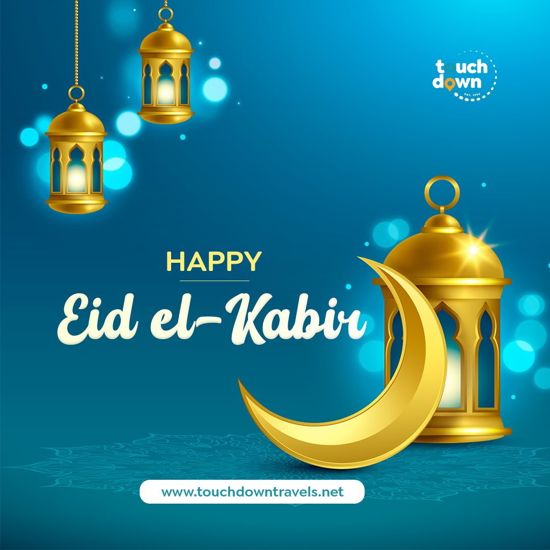 Flytouchdown's tweet image. May your celebrations be joyous and your days ahead be blessed.

Eid Mubarak to you and your family!