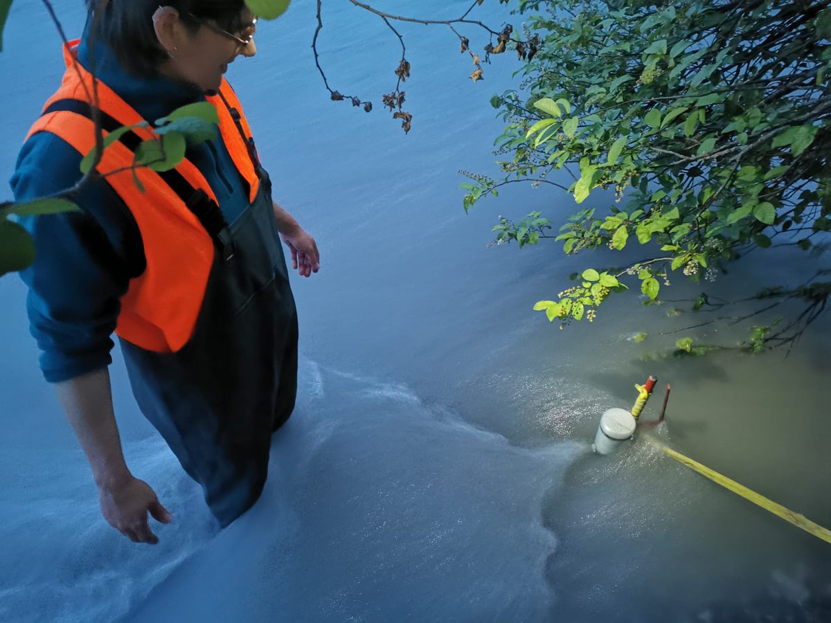 thisisriverkin's tweet photo. Exciting News!🌊 Our prototypes were recently used to measure a flood in the Swiss National Park. This collaboration with the ETH Hydrology group is a significant step in our mission to revolutionize water quality monitoring and to help understand and protect our environment!🌍 https://t.co/zQkVbk4J9e
