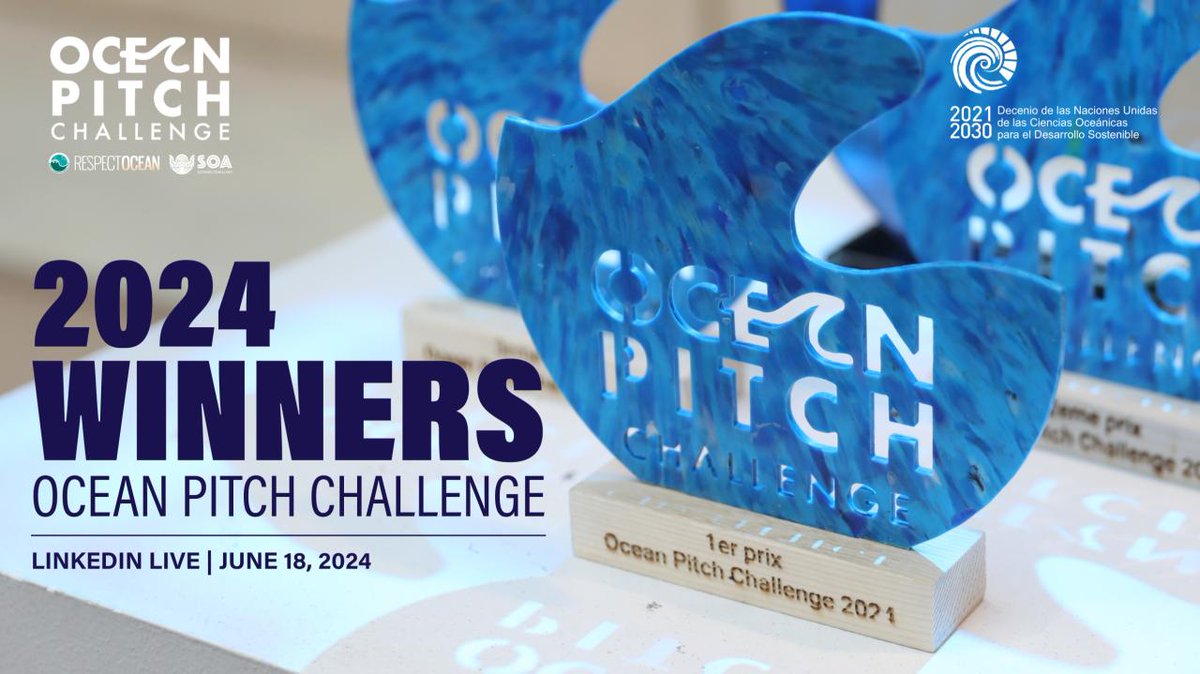 🌊 #OceanPitchChallenge2024 [INVITATION LIVE TALK]
Rencontrez les vainqueurs de l'Ocean pitch challenge® 2024

📆 Date : 18 juin 2024, à 18h30, en ligne [EN].
ℹ️ Rejoignez l'événement 👉🏽 urlr.me/VJnC4