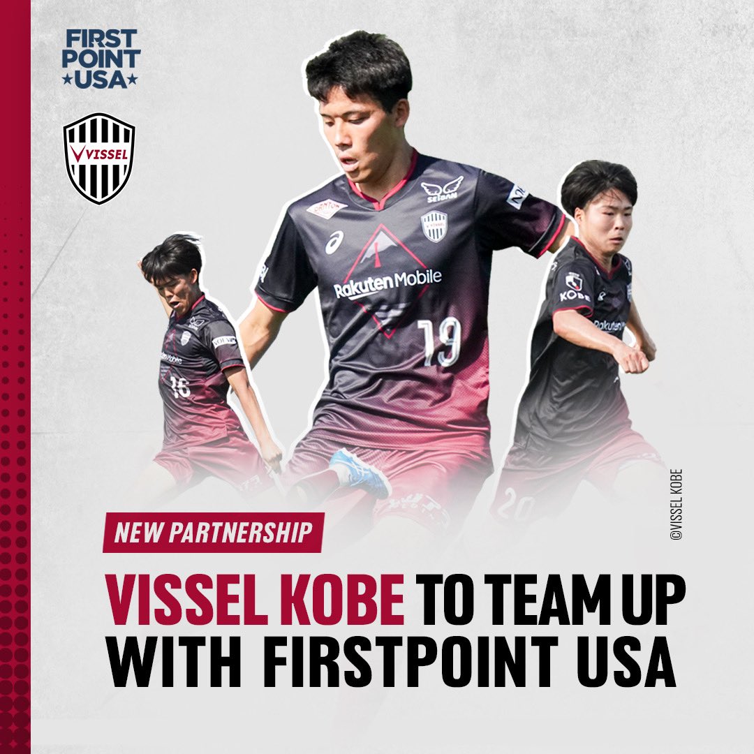 NEW PARTNERSHIP 🇯🇵⚽️

We are to announce an exciting new collaboration with Rakuten Vissel Kobe, the reigning J-League champions and our first ever club partnership in Japan.

The new partnership will see FirstPoint provide advice, guidance and expertise to players transitioning