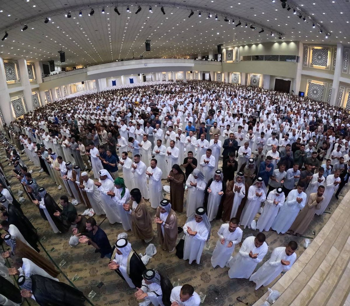 #صلاة_العيد_بإمامة_الحكيم