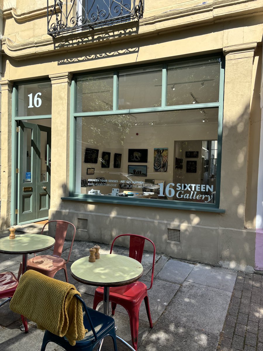karl_artist's tweet photo. My solo art exhibition opened this morning three days early. If you are going to #visitcheltenham between now and the 26th June call in to Sixteen Gallery on the Rotunda Terrace.
#artistkarl https://t.co/KAeb0ZKWwF