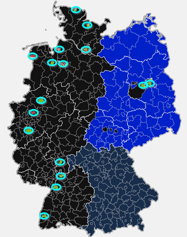 Die mit Kringel markierten sagen, alle anderen würden die Gesellschaft spalten.